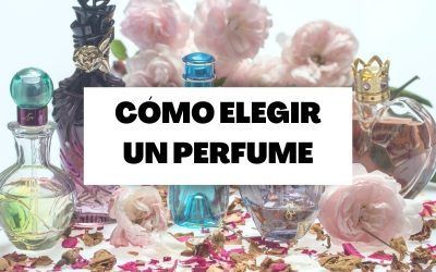 Cómo probar y elegir un perfume